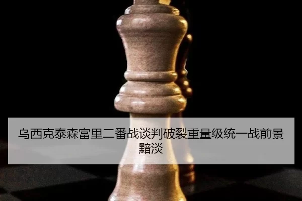 乌西克泰森富里二番战谈判破裂重量级统一战前景黯淡